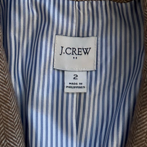 J. Crew Herringbone wool-blend Holland blazer - Picture 6 of 9